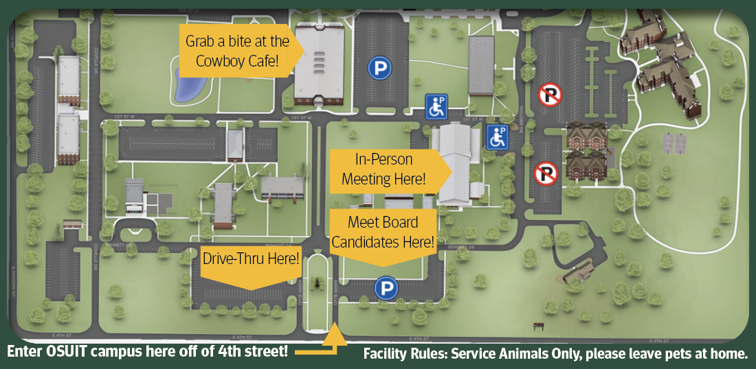 2026 Annual Meeting Map