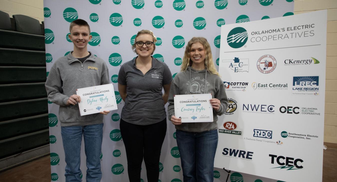 Local Students Attend Oklahoma’s Electric Cooperatives Leadership Summit
