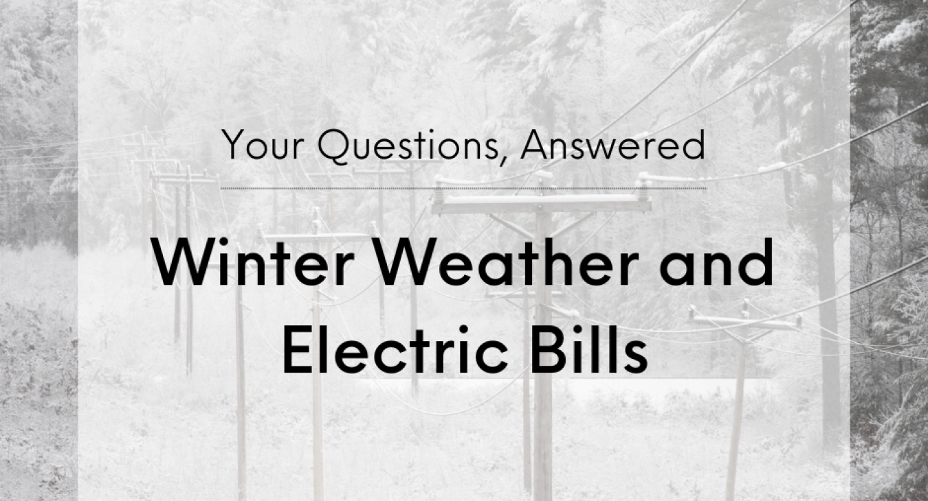 Title of article on a snowy background.